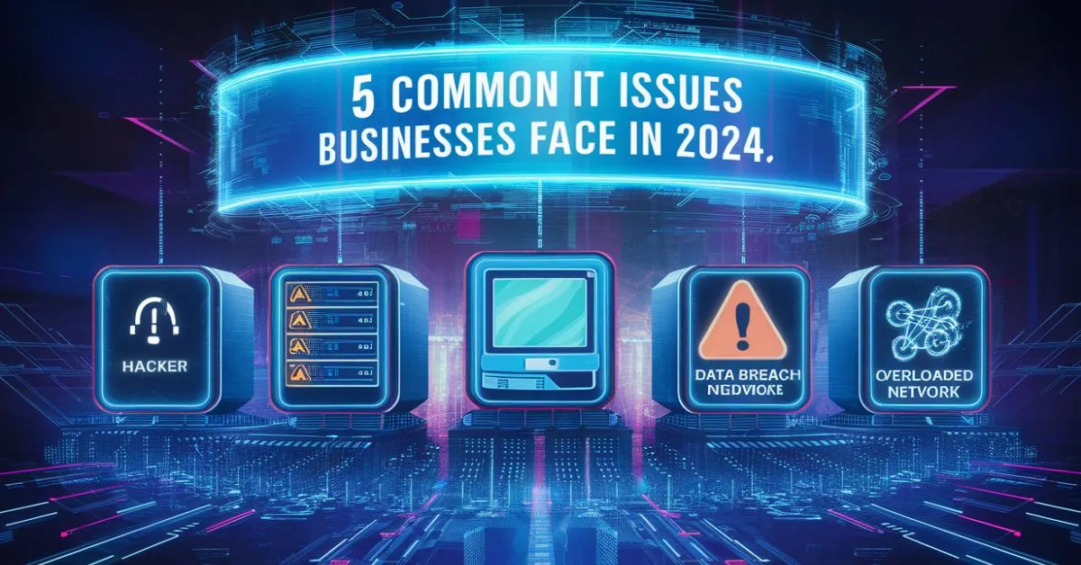 5 Common IT Issues Businesses Face in 2024